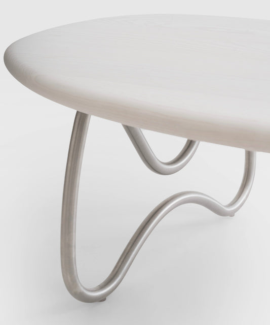 Figue coffee table - stainless steel