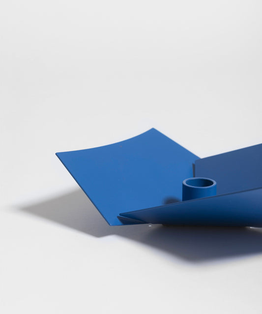 Bougeoir Aube, bleu