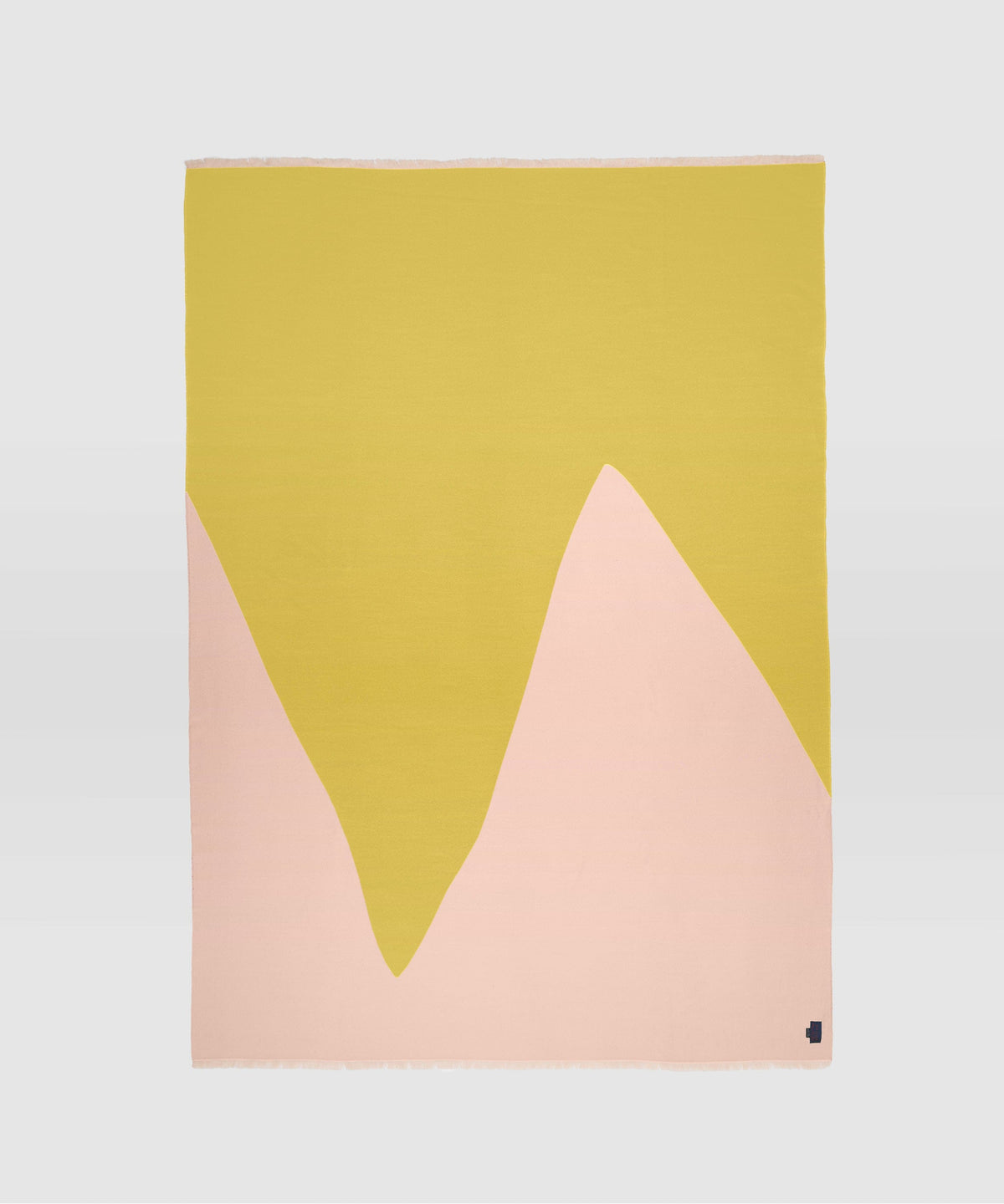 Plaid Contrepoint, ocre/rose