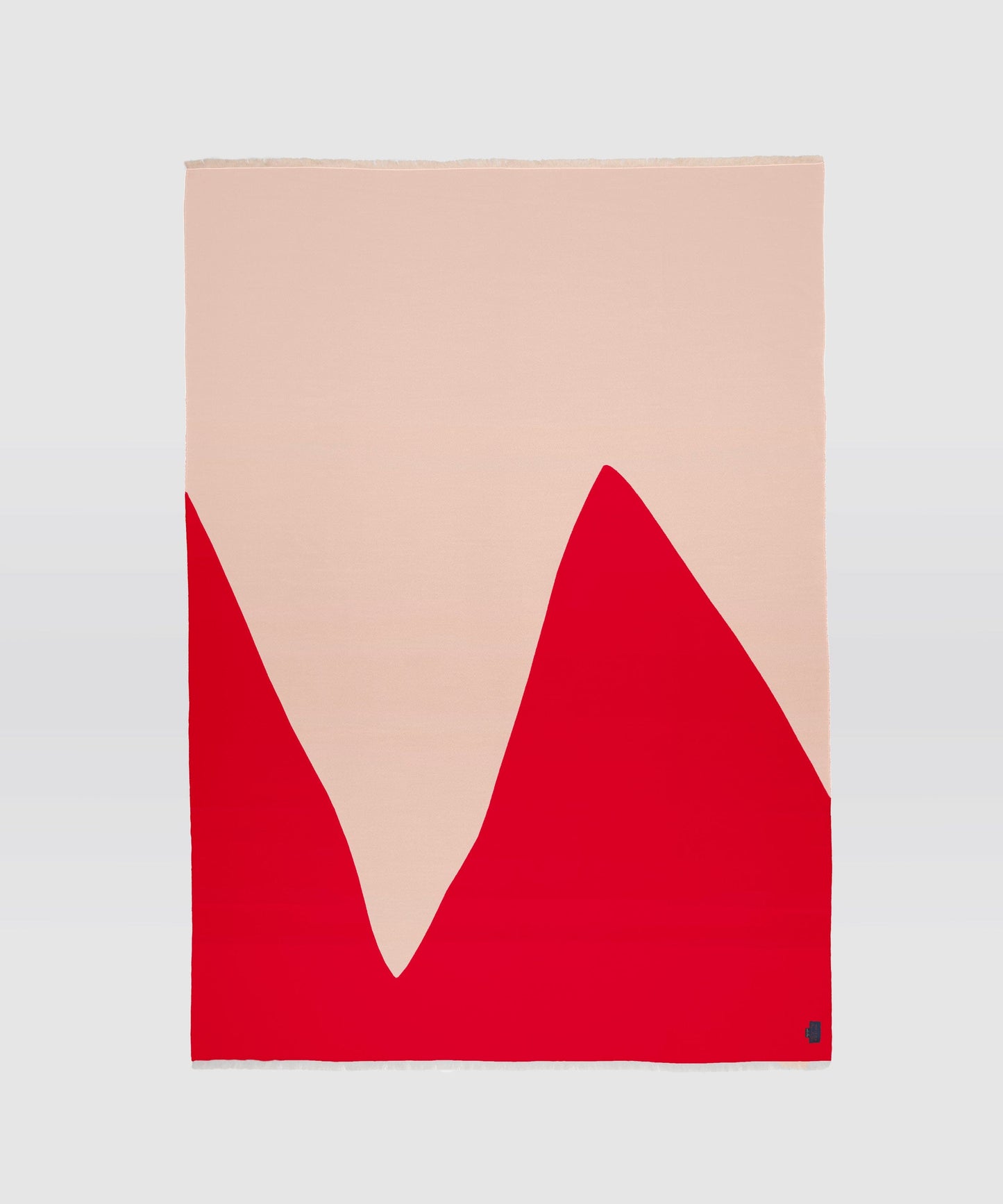 Plaid Contrepoint, rouge/rose