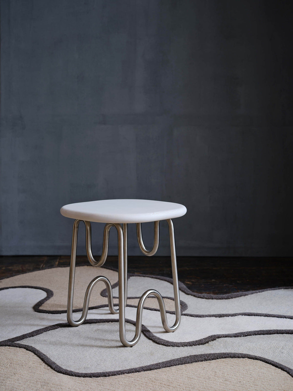 Table d'appoint Lierre - inox