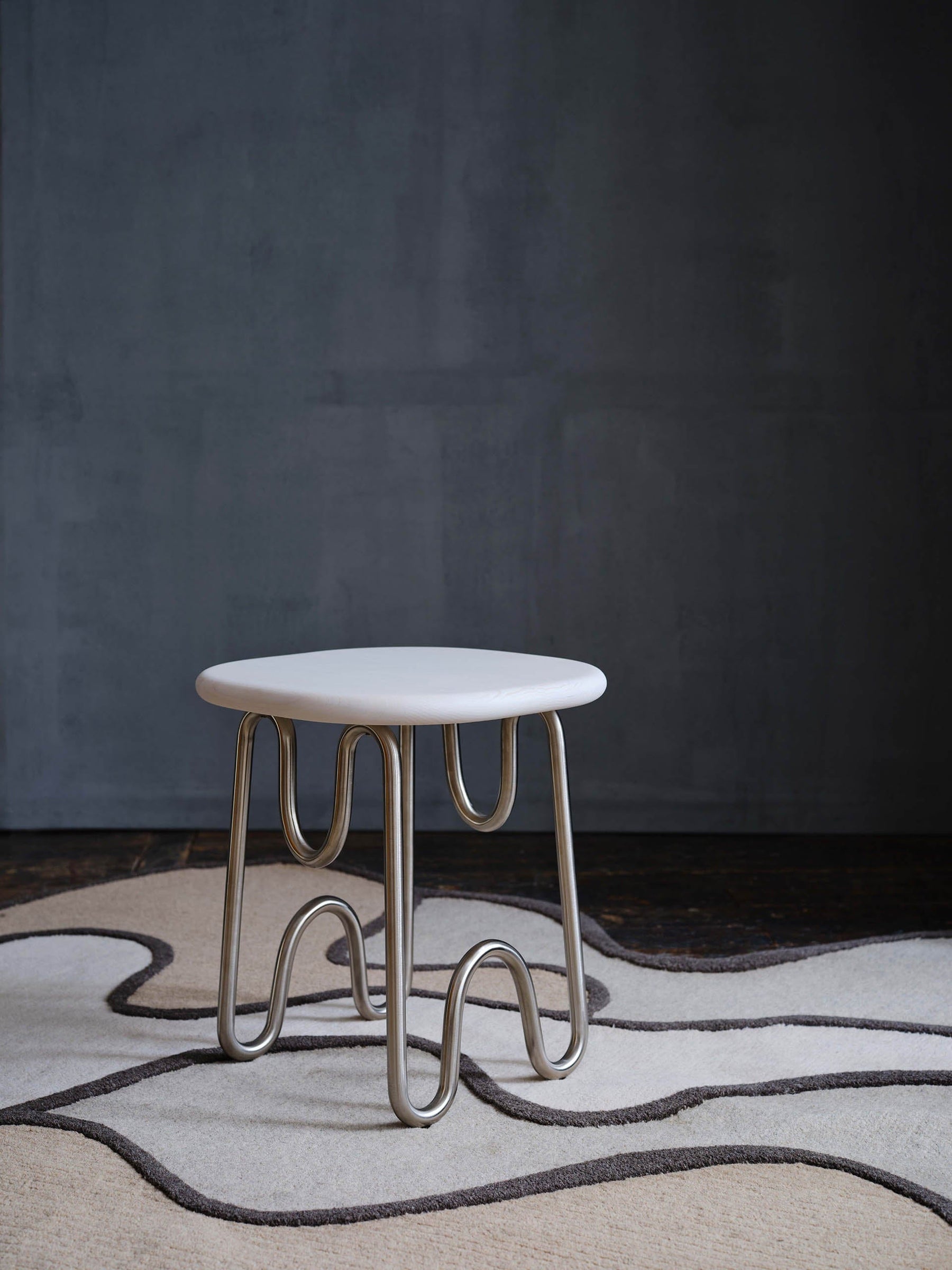 Table d'appoint Lierre - inox