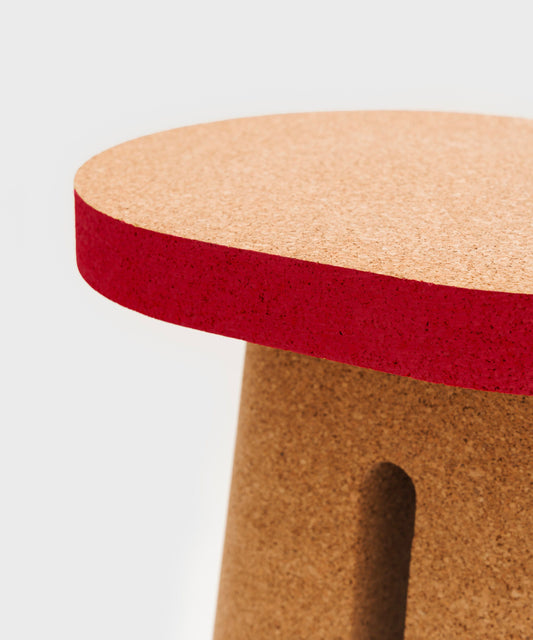 Détour stool, red