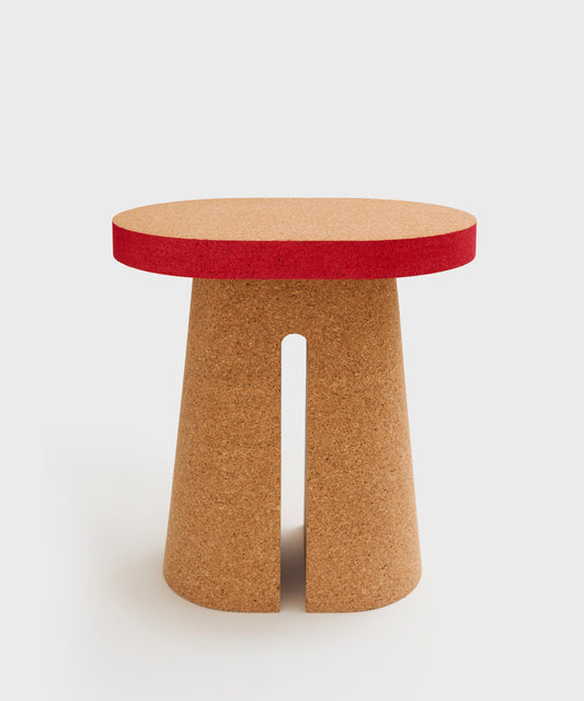Tabouret Détour, rouge