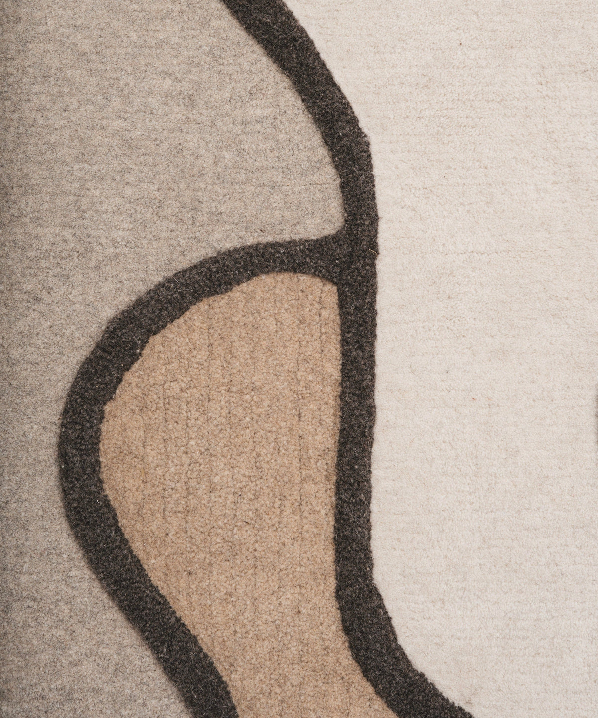 Tapis forme libre Coquillage